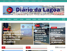 Tablet Screenshot of diariodalagoa.com